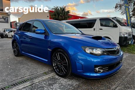 Blue 2008 Subaru Impreza Hatch WRX STi AWD Spec R