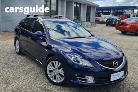 Blue 2008 Mazda Mazda6 Wagon