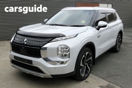 White 2024 Mitsubishi Outlander Wagon Phev Aspire 5 Seat (awd)