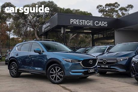 Blue 2017 Mazda CX-5 Wagon GT (4X4)