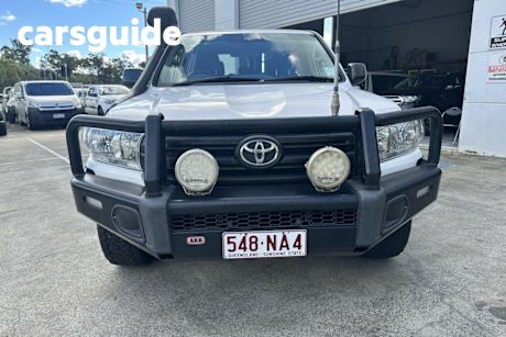 White 2017 Toyota Landcruiser Wagon GX (4X4)