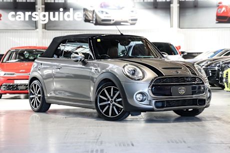 Silver 2016 Mini Cabrio Convertible S