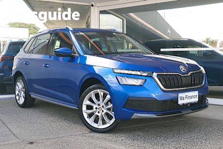 Blue 2022 Skoda Kamiq Wagon Style 85TSI
