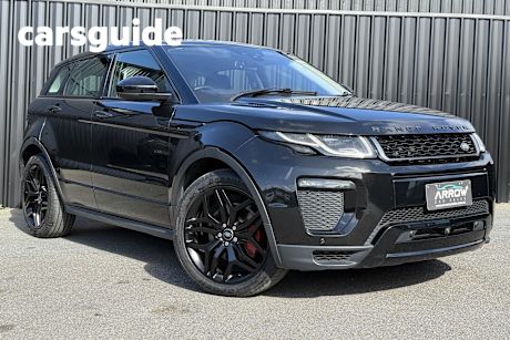 Black 2015 Land Rover Range Rover Evoque Wagon TD4 180 HSE Dynamic