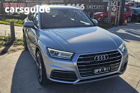 Silver 2018 Audi Q5 Wagon 2.0 TDI Quattro Design