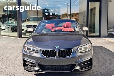 Grey 2015 BMW M235I Convertible