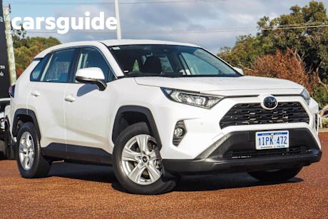 White 2020 Toyota RAV4 Wagon GX (2WD)