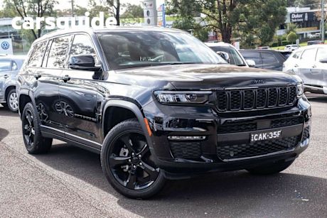 Black 2022 Jeep Grand Cherokee Wagon Night Eagle (4X4)
