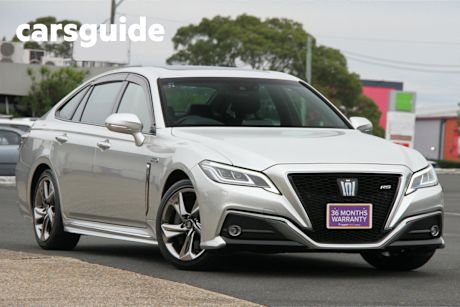 Silver 2019 Toyota Crown Sedan RS ADVANCE (HYBRID)