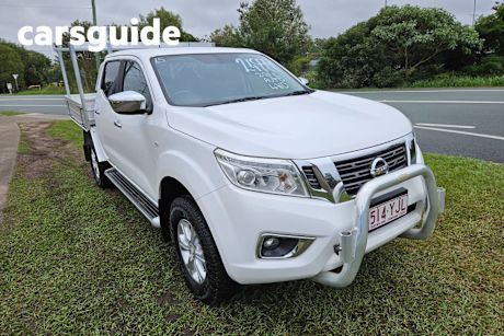 White 2018 Nissan Navara Dual Cab Pick-up ST (4X4)