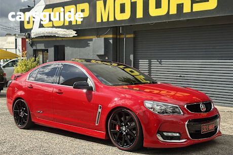 Red 2015 Holden Commodore Sedan SS-V Redline