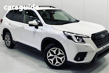White 2024 Subaru Forester Wagon 2.5I (awd)