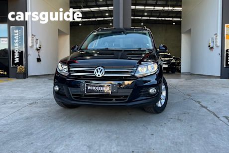 Black 2013 Volkswagen Tiguan Wagon 103 TDI Pacific