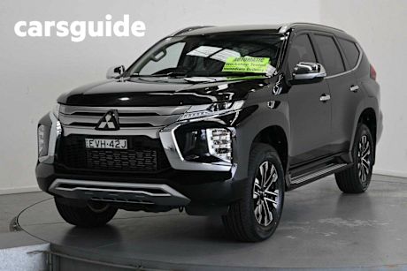Black 2021 Mitsubishi Pajero Sport Wagon GLS (4X4) 7 Seat