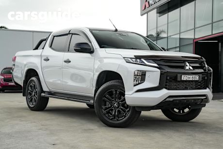 White 2023 Mitsubishi Triton Double Cab Pick Up GSR (4X4)