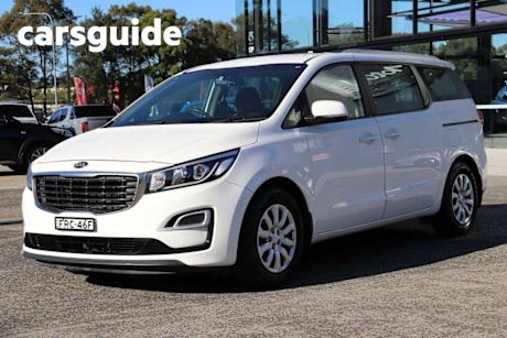 White 2020 Kia Carnival Wagon S