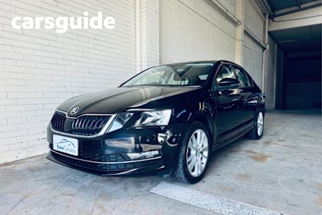 Black 2020 Skoda Octavia Sedan 110 TSI Base