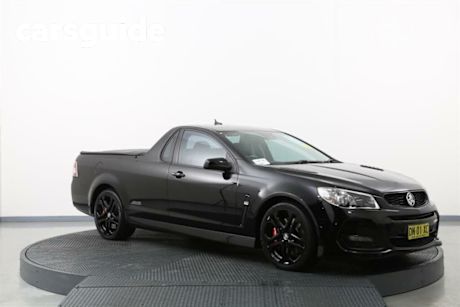 Black 2017 Holden UTE Utility SS-V Redline