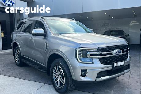 Silver 2024 Ford Everest Wagon Trend (4WD)