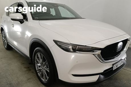White 2020 Mazda CX-5 Wagon Akera (4X4)