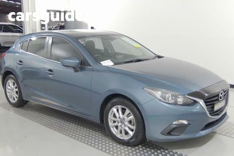 Blue 2014 Mazda 3 Hatchback Maxx