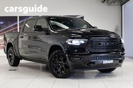 Black 2024 Ram 1500 Crew Cab Utility Limited Rambox (hybrid)