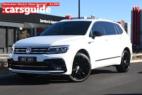White 2021 Volkswagen Tiguan Wagon Allspace 140 TDI Highline