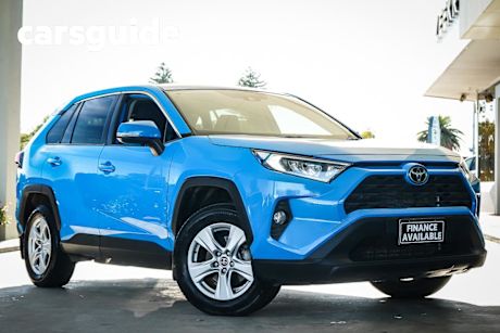 Blue 2020 Toyota RAV4 Wagon GX (2WD)