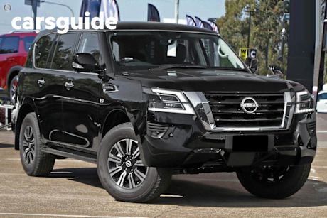 Black 2024 Nissan Patrol Wagon TI (4X4)