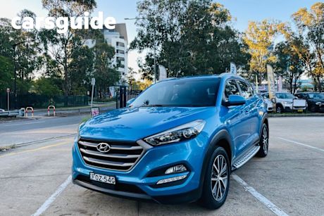 Blue 2016 Hyundai Tucson Wagon ACTIVE X (FWD) TL
