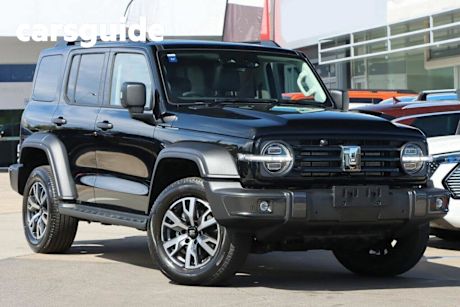 Black 2025 GWM Tank 300 Wagon Ultra Petrol