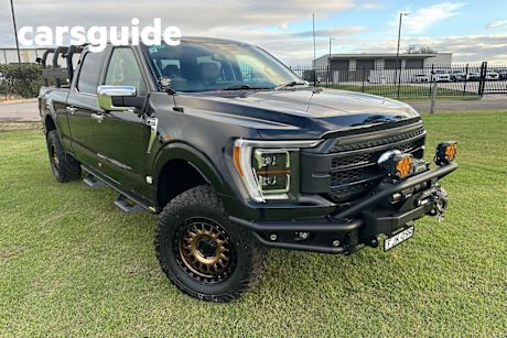 Black 2023 Ford F150 Double Cab Pick Up Lariat LWB (4WD)
