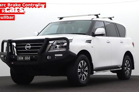 White 2021 Nissan Patrol Wagon TI (4X4)