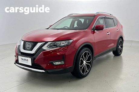 Red 2017 Nissan X-Trail Wagon ST-L (2WD)