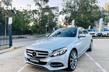 Silver 2015 Mercedes-Benz C250 Sedan BLUETEC Automatic Diesel