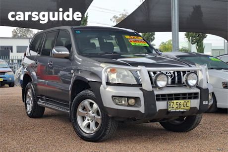 Grey 2005 Toyota Landcruiser Prado Wagon GXL (4X4)