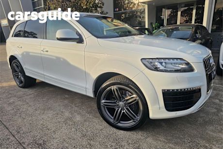 White 2015 Audi Q7 Wagon TDI Tiptronic Quattro Sport