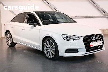 White 2018 Audi A3 Sedan 1.4 Tfsi COD