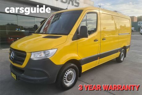 Yellow 2018 Mercedes-Benz Sprinter Commercial 314 CDI MWB