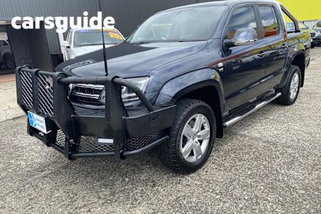 Blue 2018 Volkswagen Amarok Dual Cab Utility V6 TDI 550 Highline