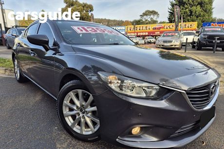 Grey 2013 Mazda 6 Sedan Touring