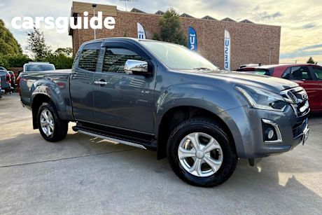 Grey 2019 Isuzu D-MAX Space Cab Utility LS-U (4X4)