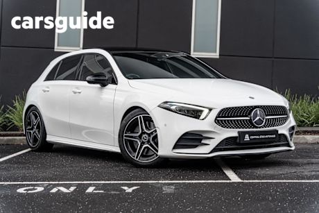White 2019 Mercedes-Benz A250 Hatchback 4Matic Limited Edition