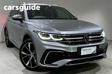 Silver 2023 Volkswagen Tiguan Wagon Allspace 147TDI R-Line