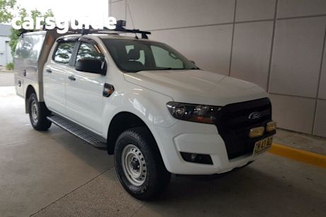 White 2017 Ford Ranger Ute Tray XL 3.2 (4x4) PX MKII MY17