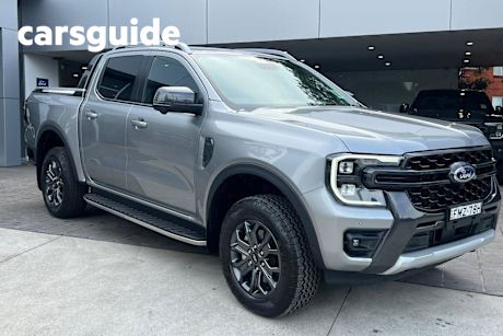 Silver 2024 Ford Ranger Double Cab Pick Up Wildtrak 2.0 (4X4)