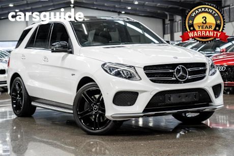 White 2017 Mercedes-Benz GLE43 Wagon 4Matic
