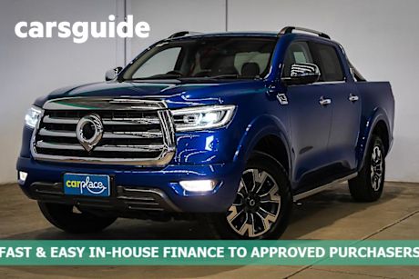 Blue 2022 GWM UTE Dual Cab Utility Cannon-L (4X4)