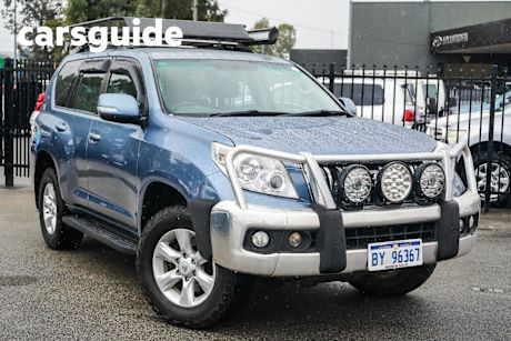 Blue 2010 Toyota Landcruiser Prado Wagon GXL (4X4)