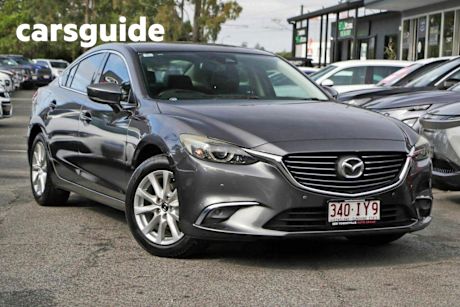 Grey 2018 Mazda 6 Sedan Touring
